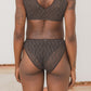 Crescent Pants Organic Cotton Lace - Black