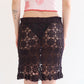 Kiko Crochet Skirt - Black