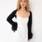 Cuffed Bolero - Black