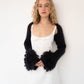 Cuffed Bolero - Black