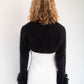 Cuffed Bolero - Black