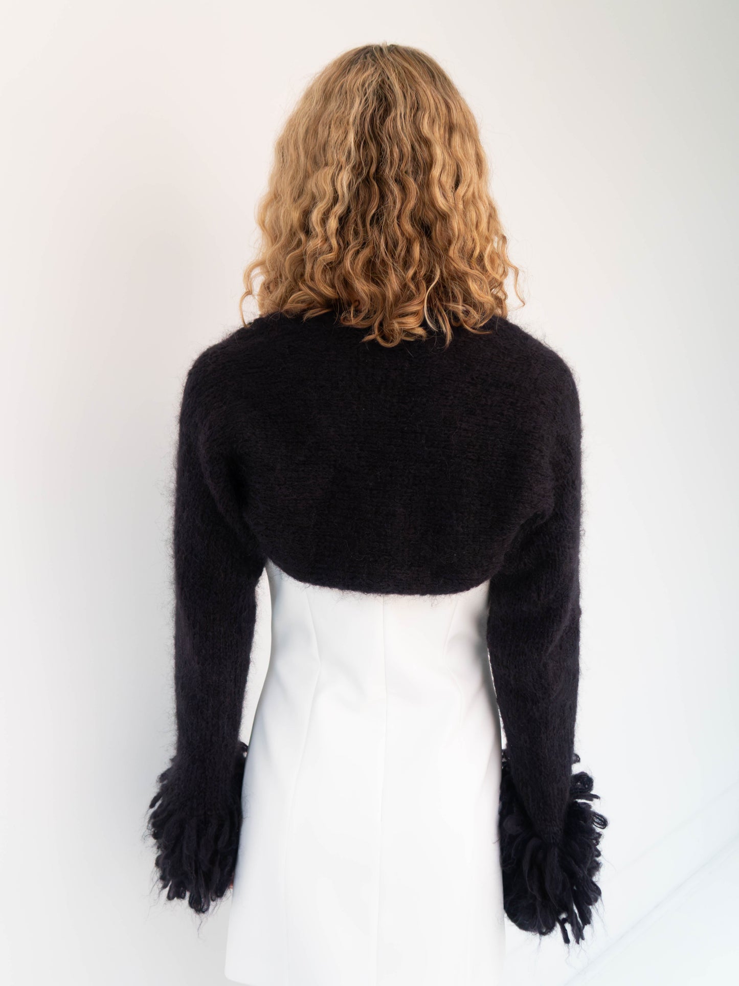 Cuffed Bolero - Black