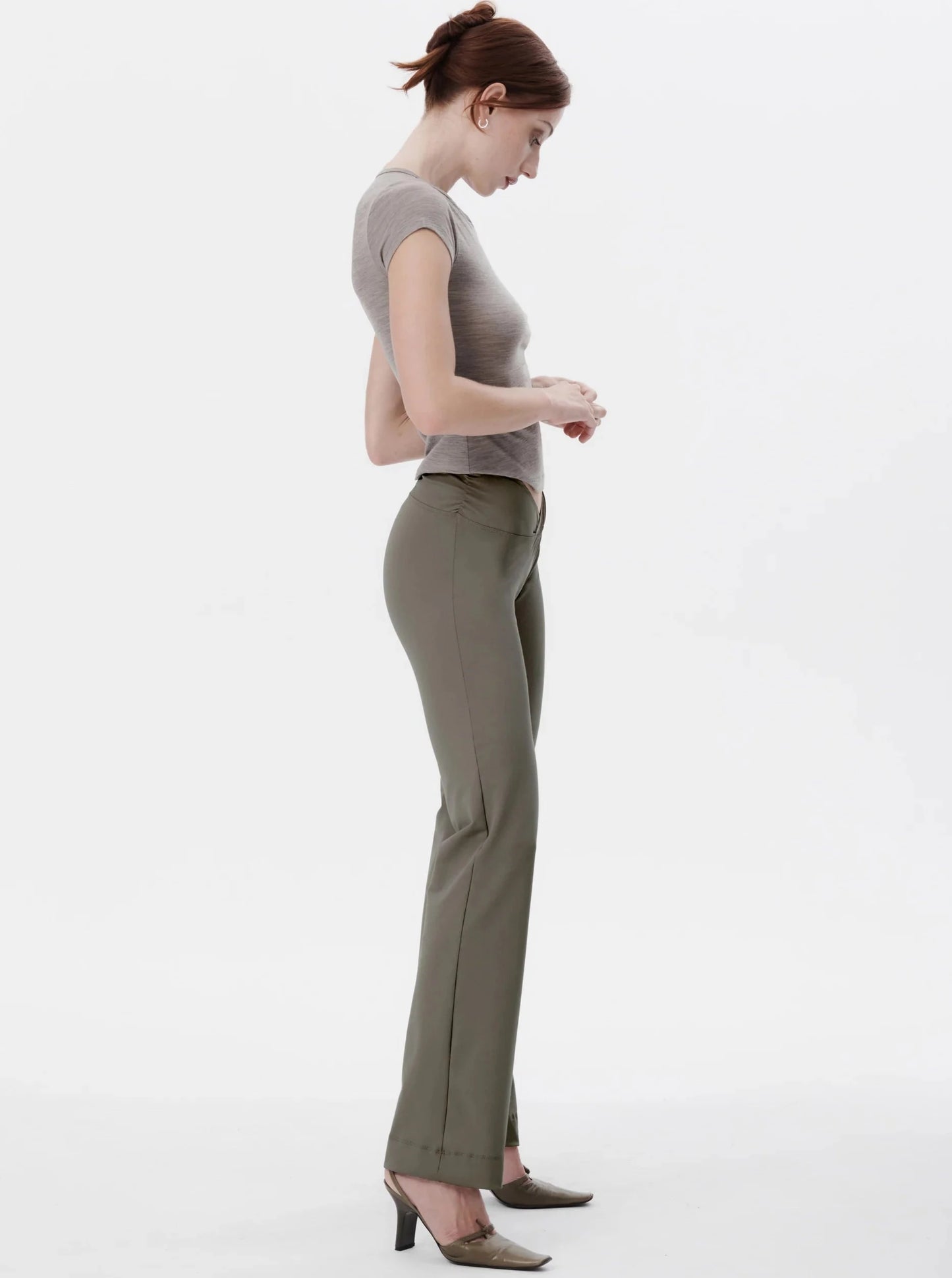 The Stretch Trouser - Olive