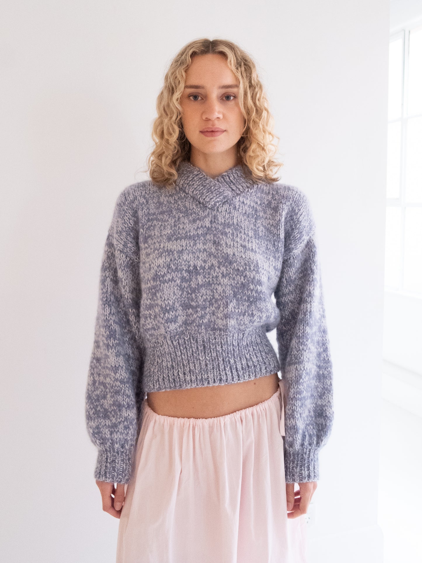 Sarah Sweater - Blue Speckle