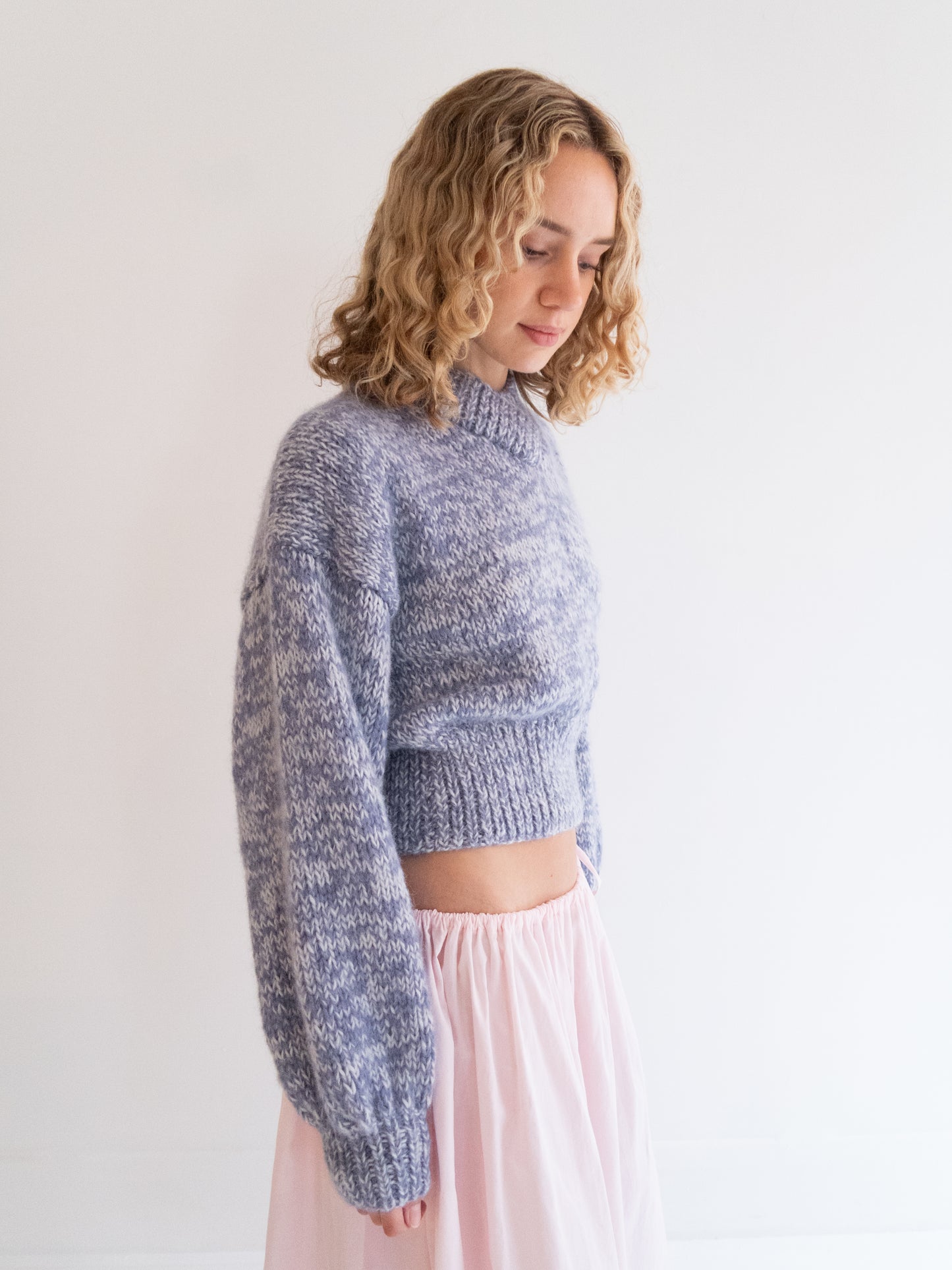 Sarah Sweater - Blue Speckle