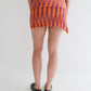 Upcycled Knit Skirt - Sunset