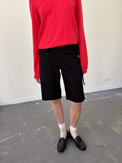 PRE ORDER: Tie Shorts - Black