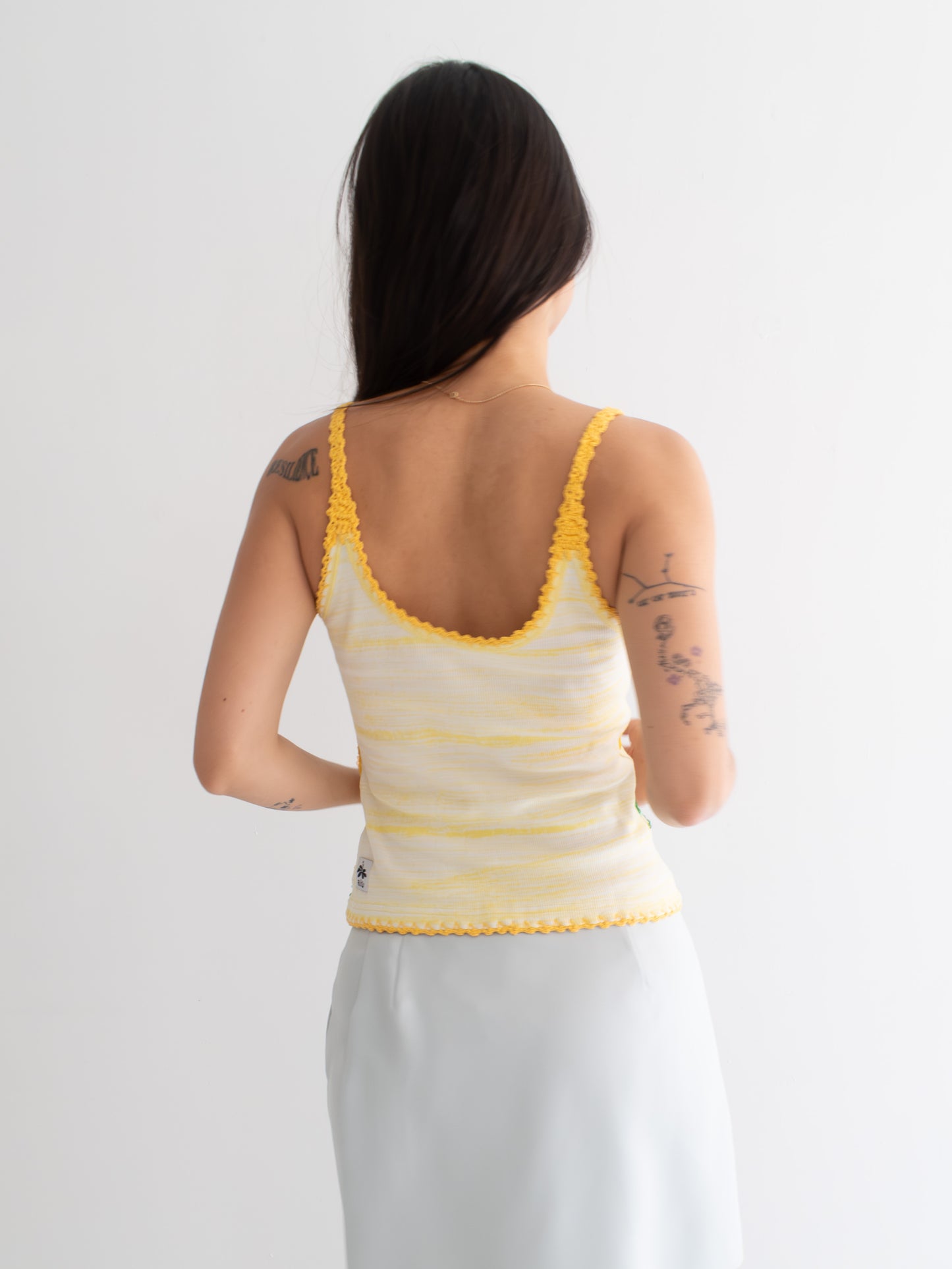 Ibisco Tank - Yellow