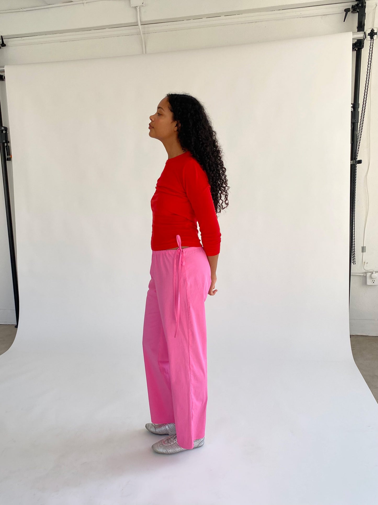 PRE ORDER: Tie Pants - Pink