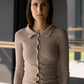 Iso Shirt Recycled Cotton Rib - Brent Brown