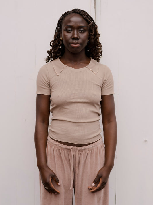 Iso Top Recycled Cotton - Brent Brown
