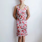 The Silk Bias Dress - Pink Floral