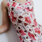 The Silk Bias Dress - Pink Floral