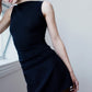 The Silk Miniskirt - Black