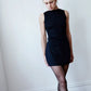 The Silk Miniskirt - Black