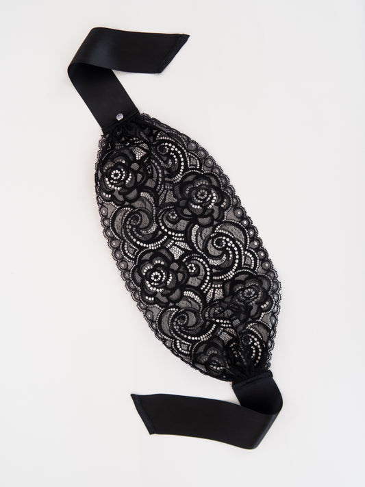 Lace Bandeau - Black