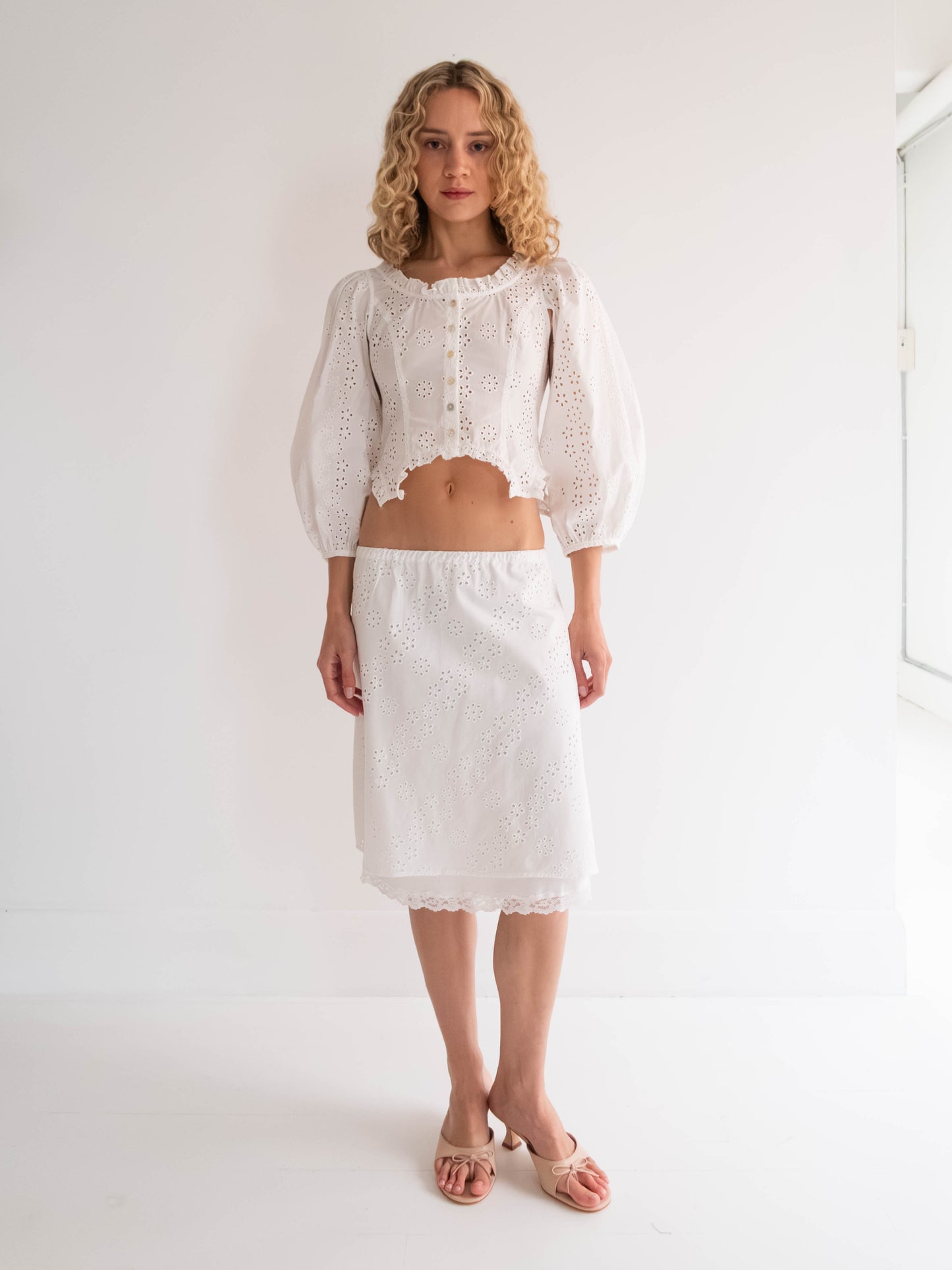 Laffy Skirt - White