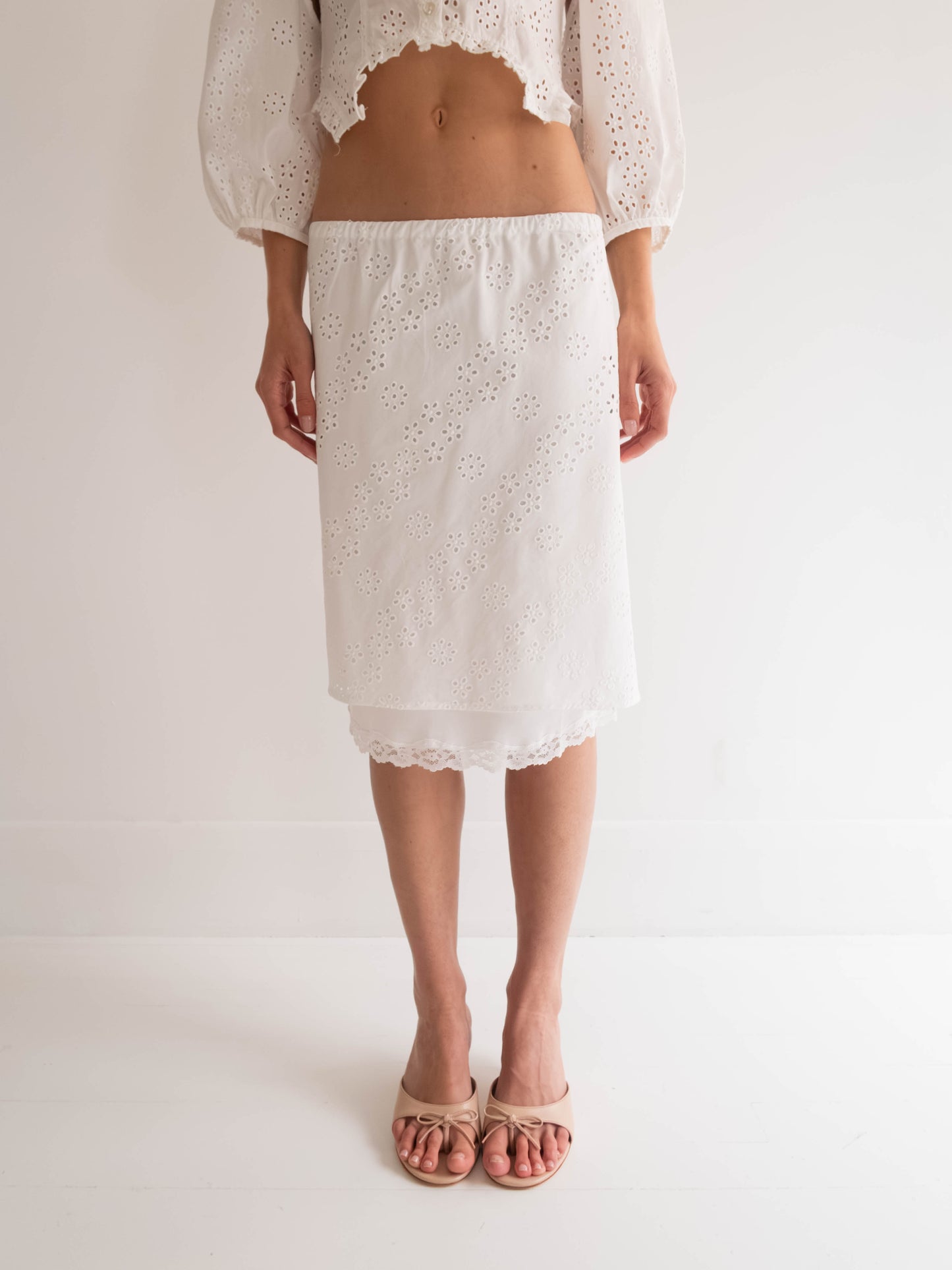 Laffy Skirt - White