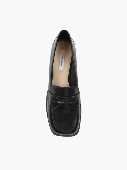 Loafer - Black Spazzolato Leather