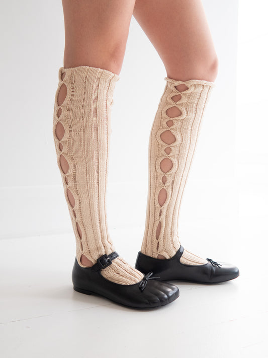 Tall Orb Socks - Undyed
