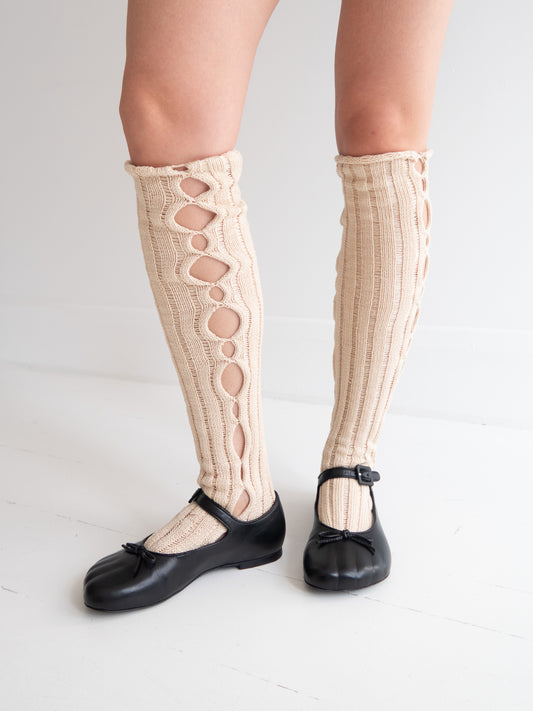 Tall Orb Socks - Undyed