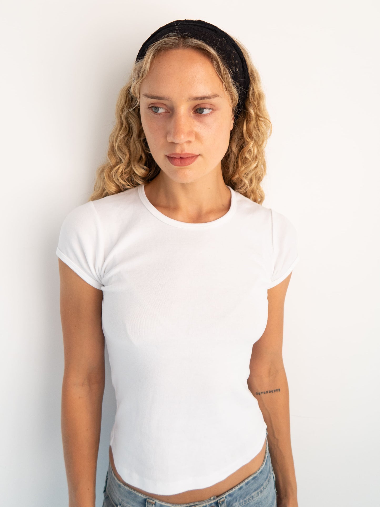 Lace Bandeau - Black