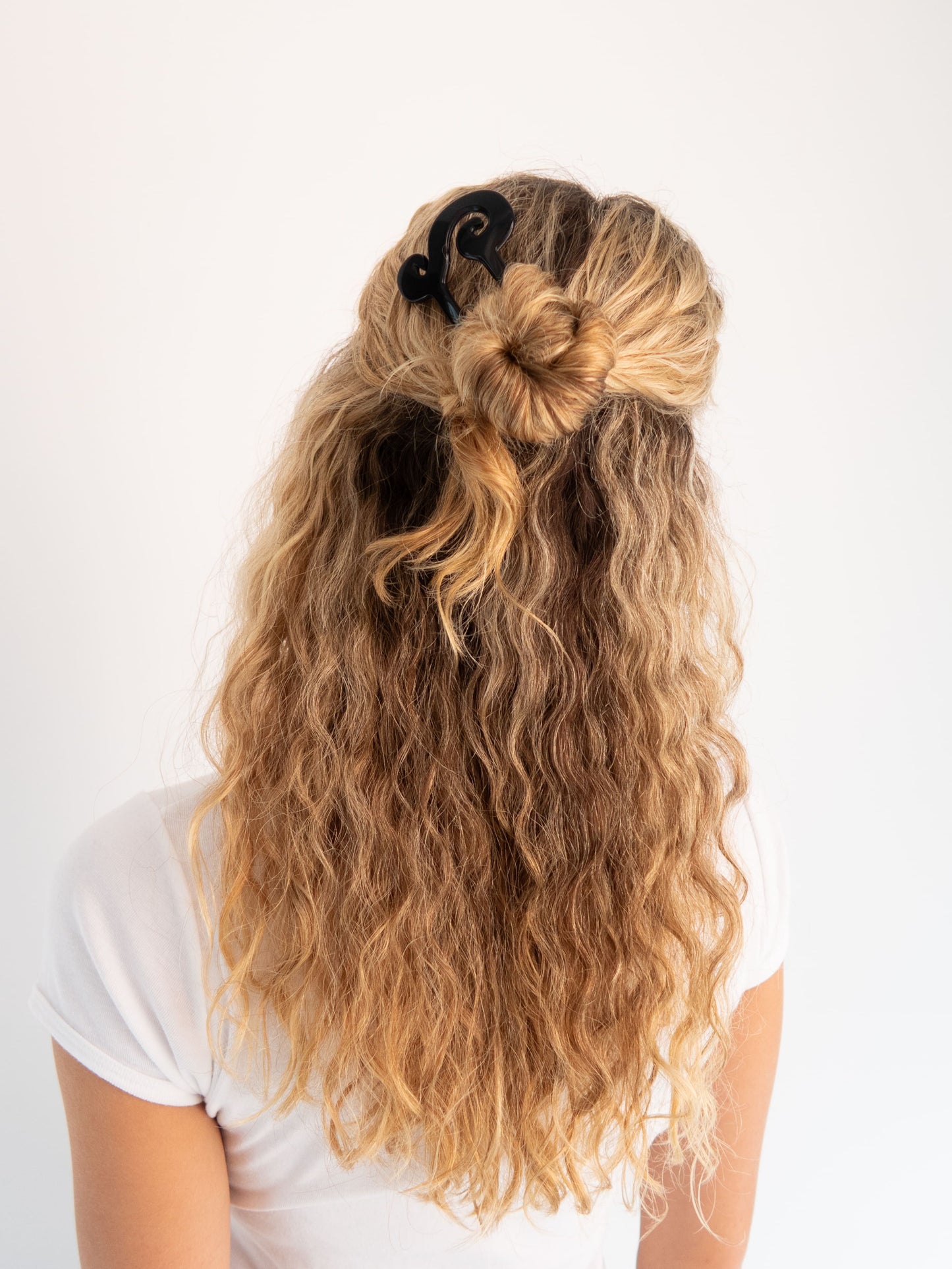 Spiral French Pin - Black