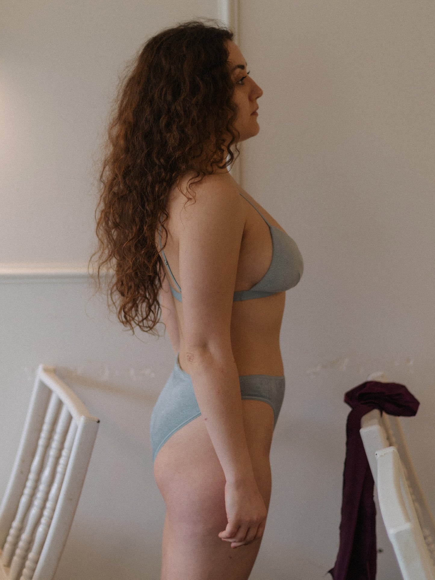 Mississippi Bra Velour - Toom Grey