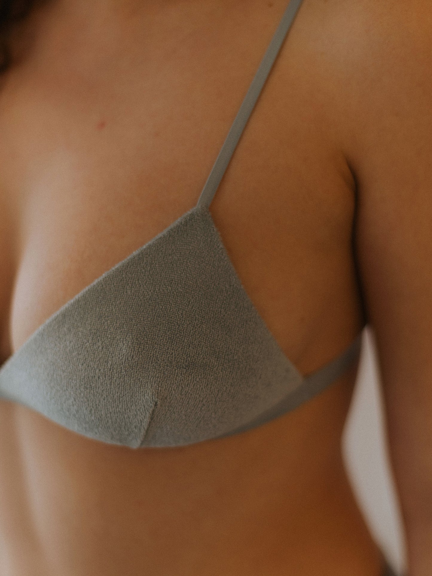 Mississippi Bra Velour - Toom Grey