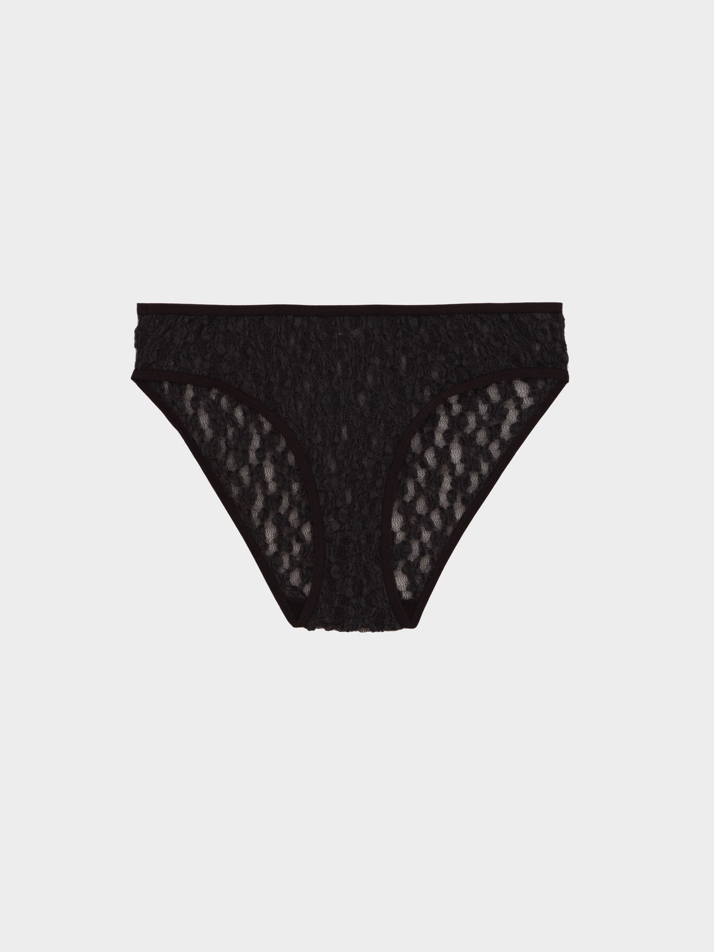 Musial Pants Organic Cotton Lace - Black