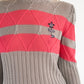 Olaf Sweater - Silver/Pink