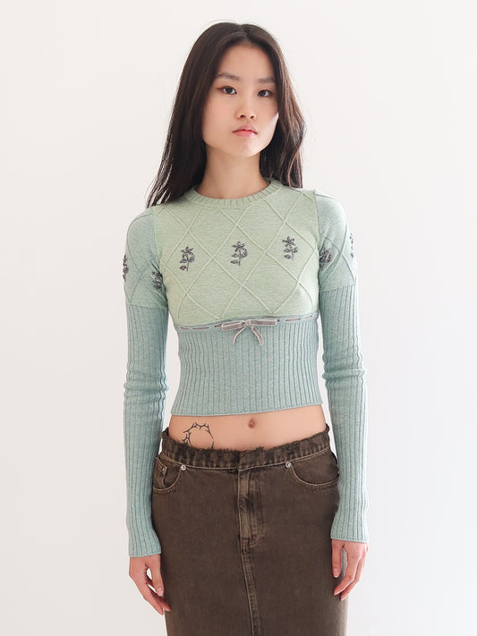 Oma Sweater - Mint