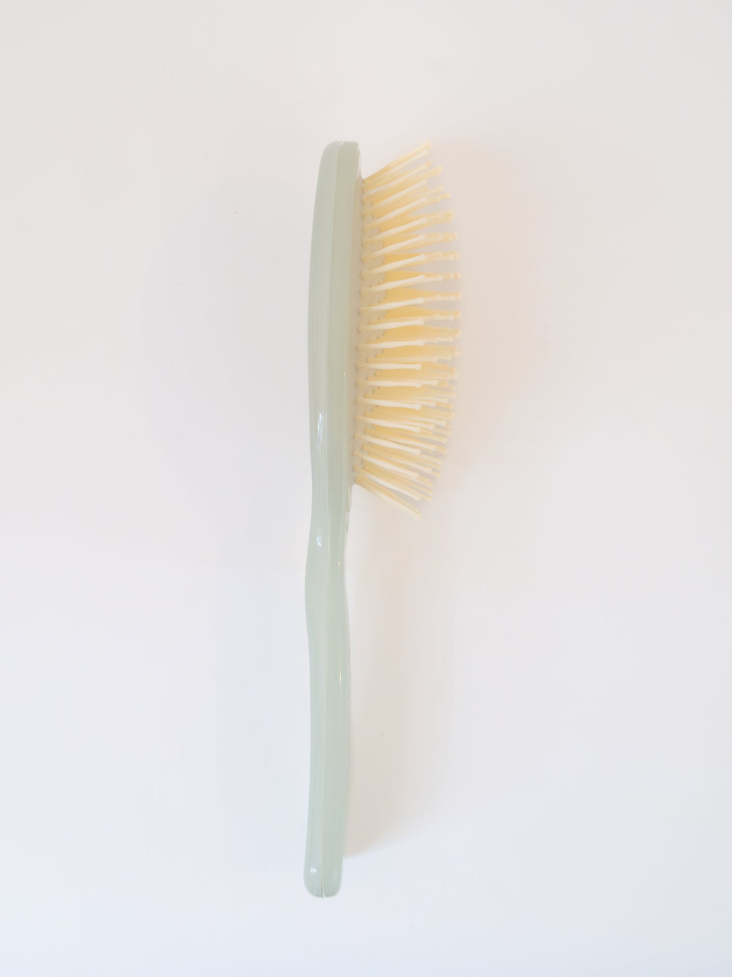 Oval Hair Brush - Green