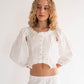 Palisade Top - White Eyelet