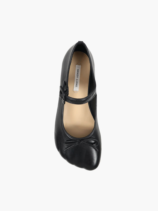 Paw Mary Jane - Black Leather
