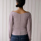 Phy Long Sleeve Tee Organic Cotton Rib - Verbe Purple / Green