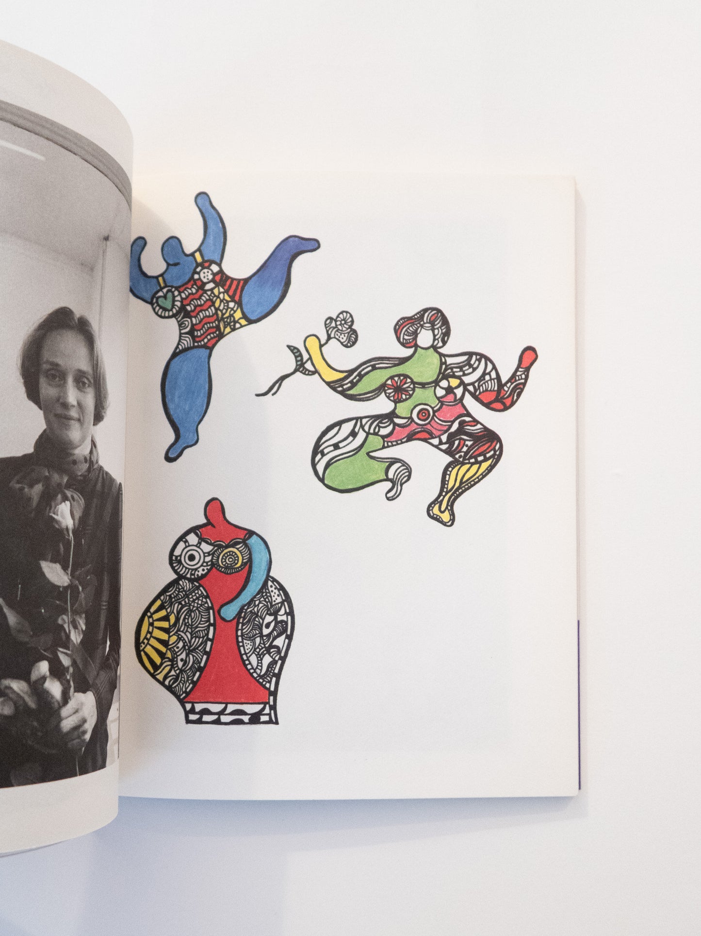 Portrait of Niki de Saint Phalle - Michiko Matsumoto, 1986