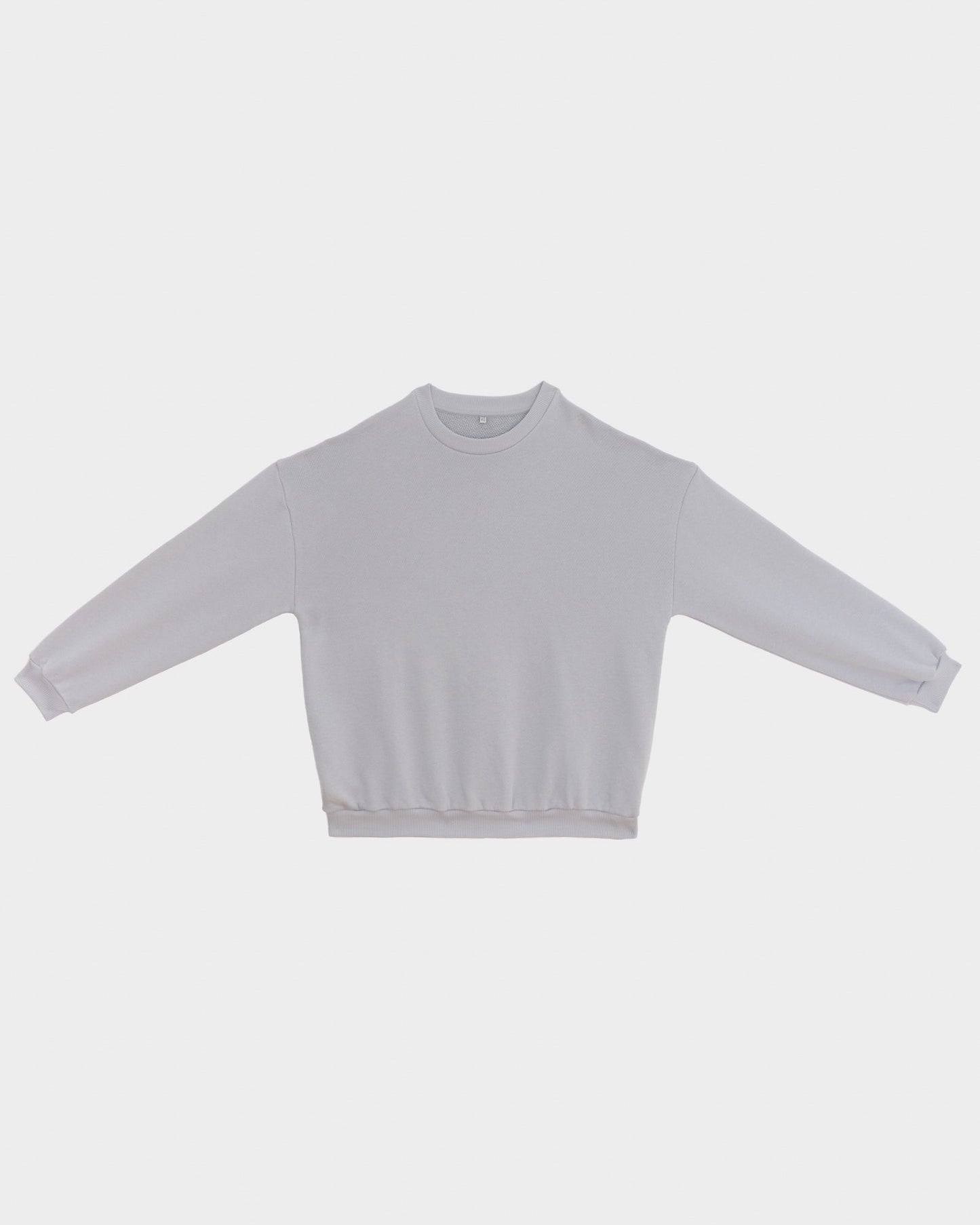 Rim Sweatshirt Regenerative Cotton - Whitestone Blue