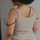 Rim Tank Recycled Cashmere - Naturale