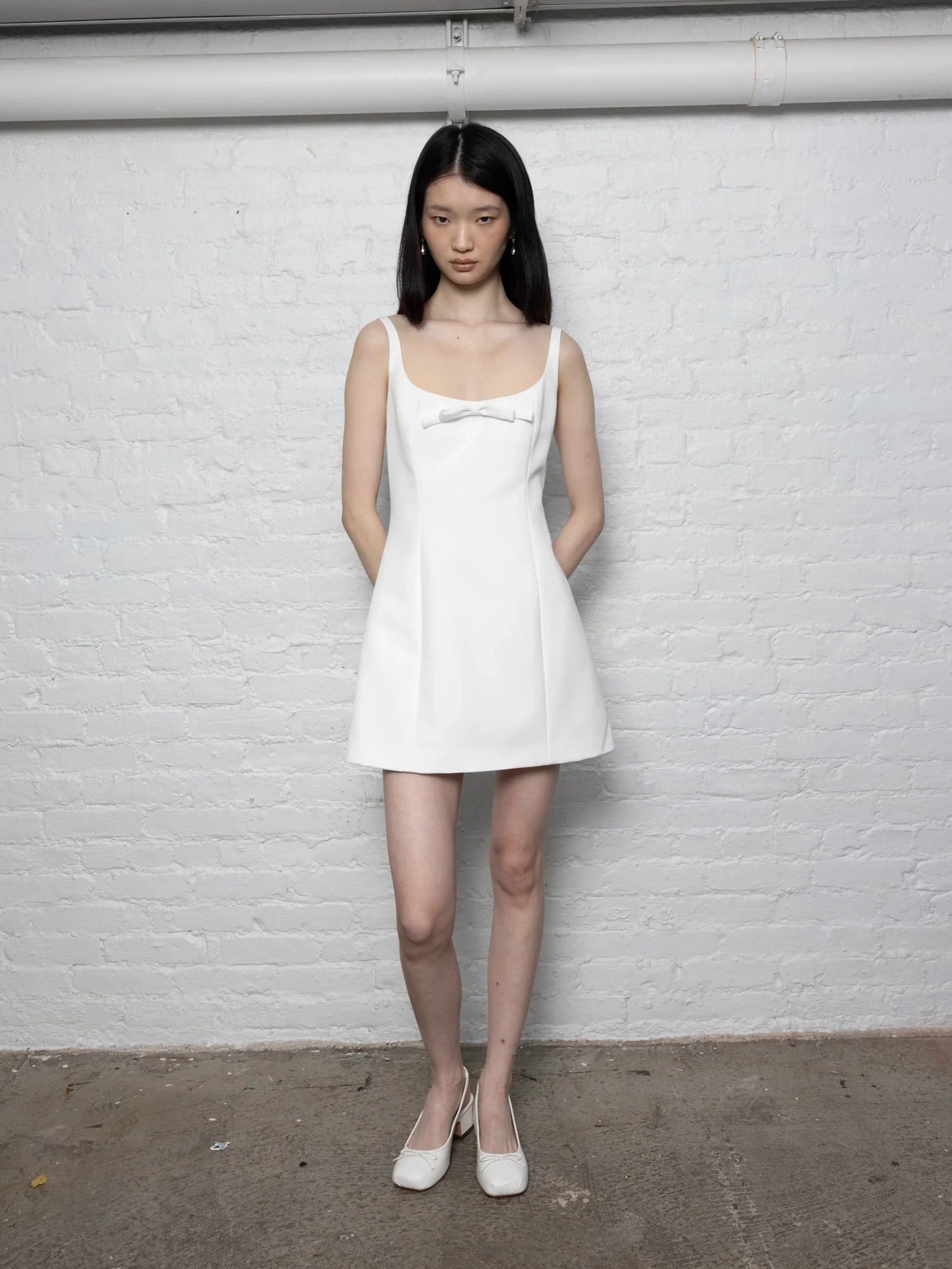Naomi Dress - White