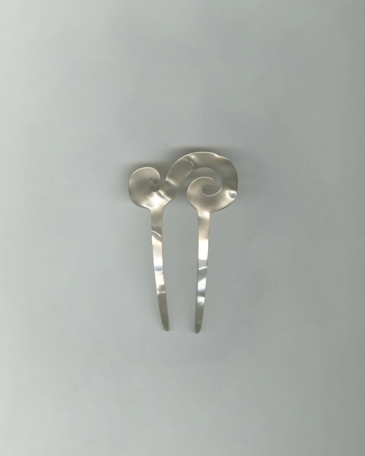 Spiral French Pin - Pearl