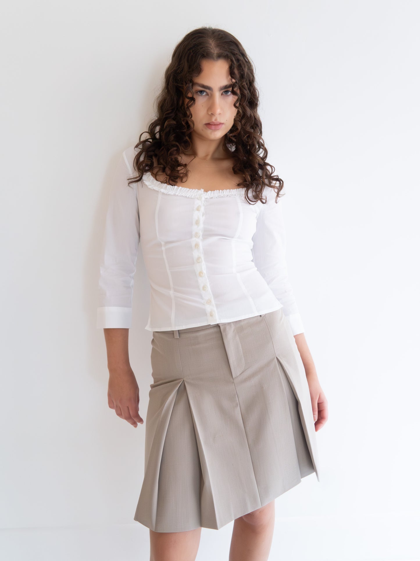 Simona Top - White