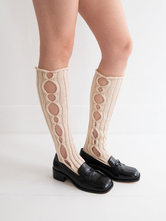 Mid Orb Socks - Undyed