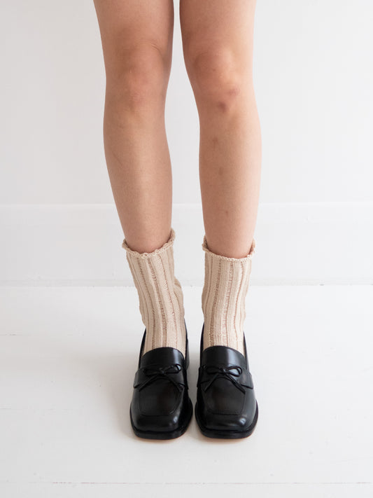 Short Orb Socks - Undyed