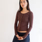 Sophie Cardigan - Chocolate