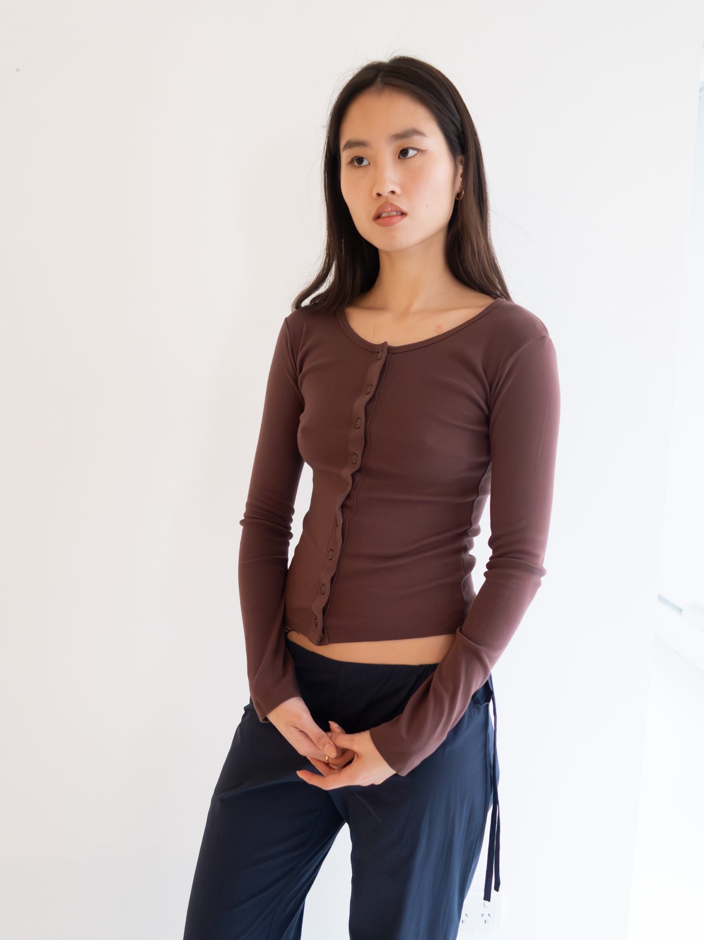 Sophie Cardigan - Chocolate