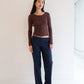 Sophie Cardigan - Chocolate