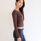 Sophie Cardigan - Chocolate