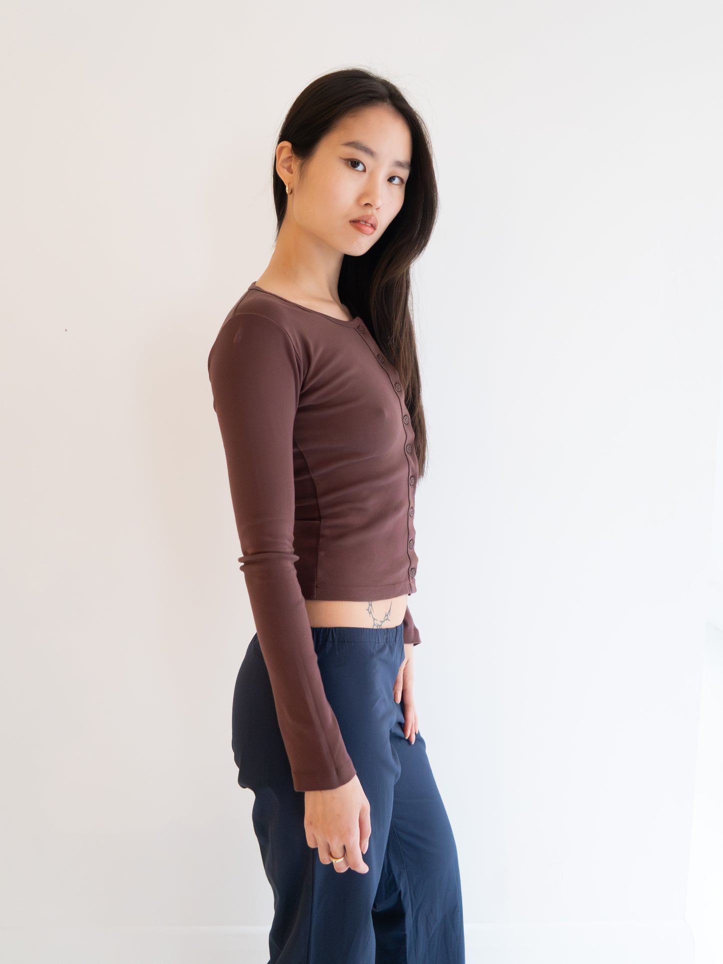 Sophie Cardigan - Chocolate