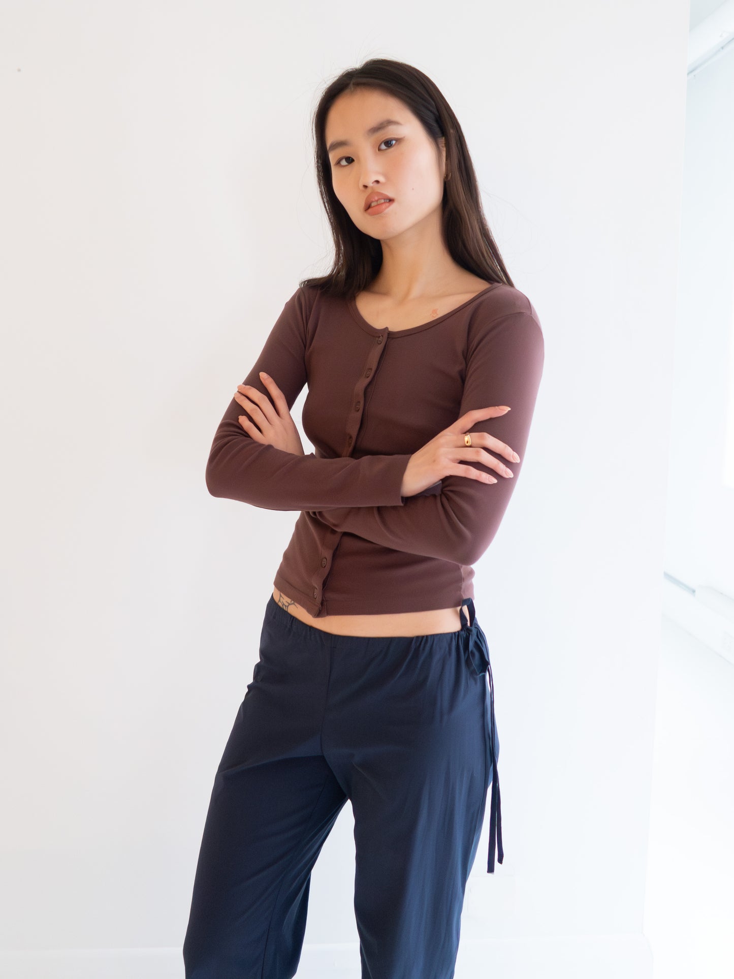 Sophie Cardigan - Chocolate